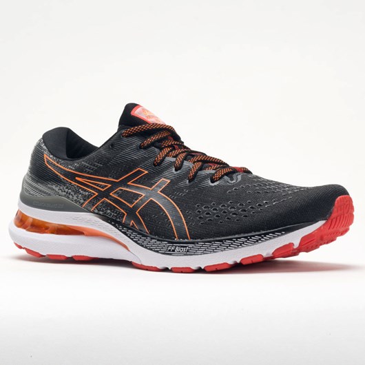 Black / Clay Grey Orthofeet ASICS GEL-Kayano 28 Men's Running Shoes | RQNPZ7915