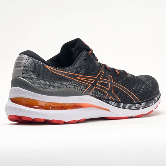 Black / Clay Grey Orthofeet ASICS GEL-Kayano 28 Men's Running Shoes | RQNPZ7915