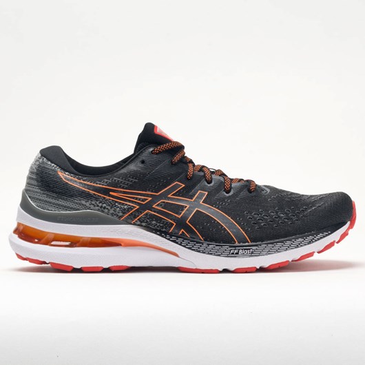 Black / Clay Grey Orthofeet ASICS GEL-Kayano 28 Men\'s Running Shoes | RQNPZ7915