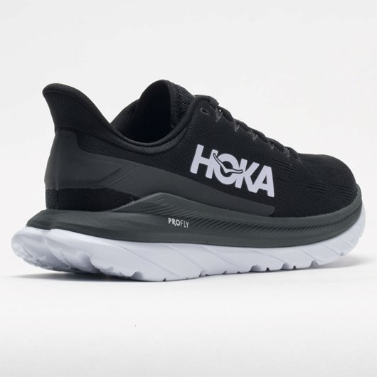 Black / Dark Shadow Orthofeet Hoka One One Mach 4 Women's Running Shoes | KUIQS5461