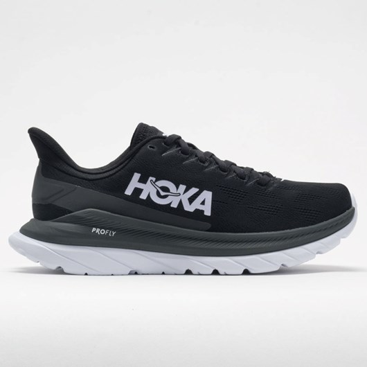 Black / Dark Shadow Orthofeet Hoka One One Mach 4 Men\'s Running Shoes | RFTDI4781