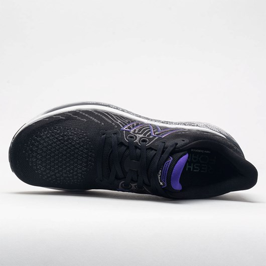 Black / Deep Violet Orthofeet New Balance Fresh Foam Vongo v5 Men's Running Shoes | CAOKV3749