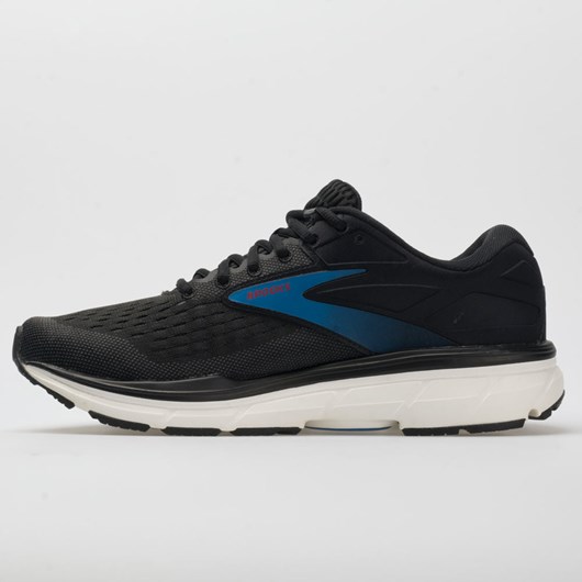 Black / Ebony / Blue Orthofeet Brooks Dyad 11 Men's Running Shoes | HSVZK4078