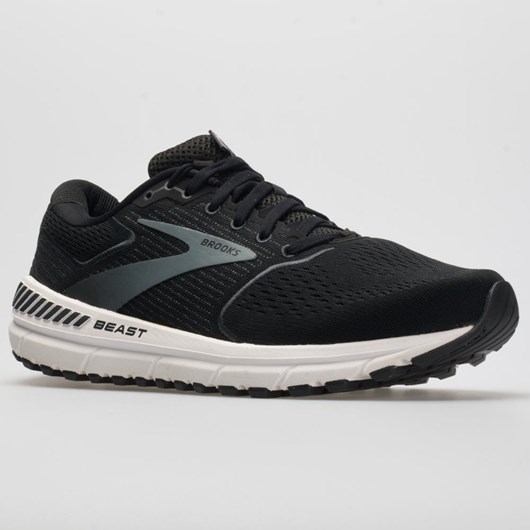 Black / Ebony / Gray Orthofeet Brooks Beast 2020 Men's Running Shoes | HNDZI5746