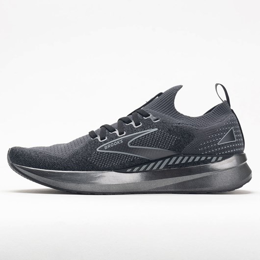 Black / Ebony / Gray Orthofeet Brooks Levitate Stealthfit GTS 5 Men's Running Shoes | YUHGB2365