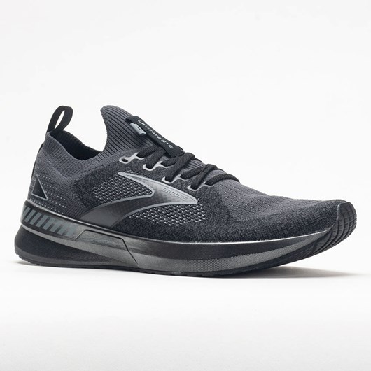 Black / Ebony / Gray Orthofeet Brooks Levitate Stealthfit GTS 5 Men's Running Shoes | YUHGB2365