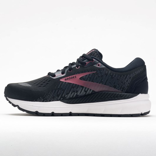 Black / Ebony / Mauvewood Orthofeet Brooks Addiction GTS 15 Women's Running Shoes | ABJUS0654