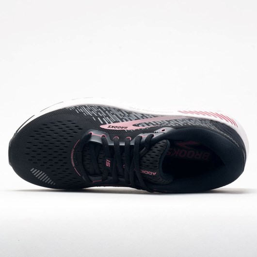 Black / Ebony / Mauvewood Orthofeet Brooks Addiction GTS 15 Women's Running Shoes | ABJUS0654