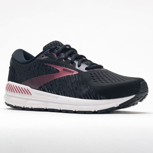 Black / Ebony / Mauvewood Orthofeet Brooks Addiction GTS 15 Women's Running Shoes | ABJUS0654