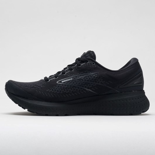 Black / Ebony Orthofeet Brooks Glycerin 19 Men's Running Shoes | AUWCI2943