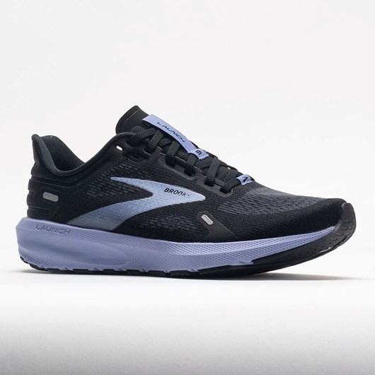 Black / Ebony / Purple Orthofeet Brooks Launch 9 Women's Running Shoes | POBMD5493