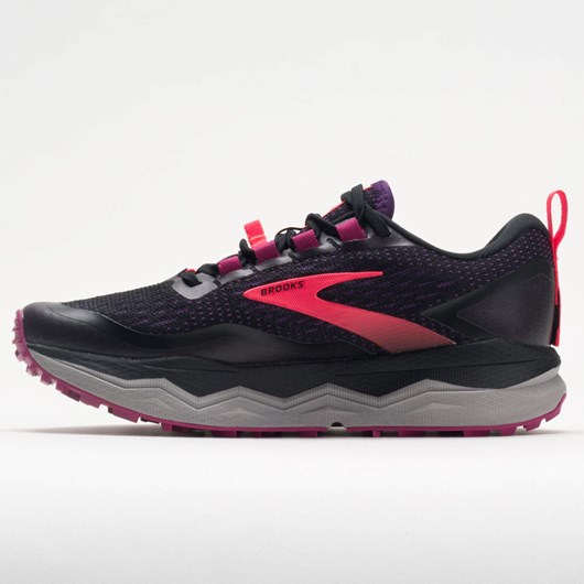 Black / Fuschia / Purple Orthofeet Brooks Caldera 5 Women's Trail Running Shoes | MZVWP8364