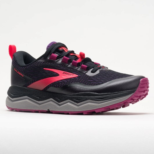 Black / Fuschia / Purple Orthofeet Brooks Caldera 5 Women's Trail Running Shoes | MZVWP8364