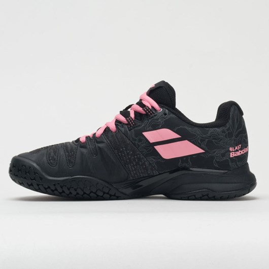 Black / Geranium Pink Orthofeet Babolat Propulse Blast Women's Tennis Shoes | QTSYK0546