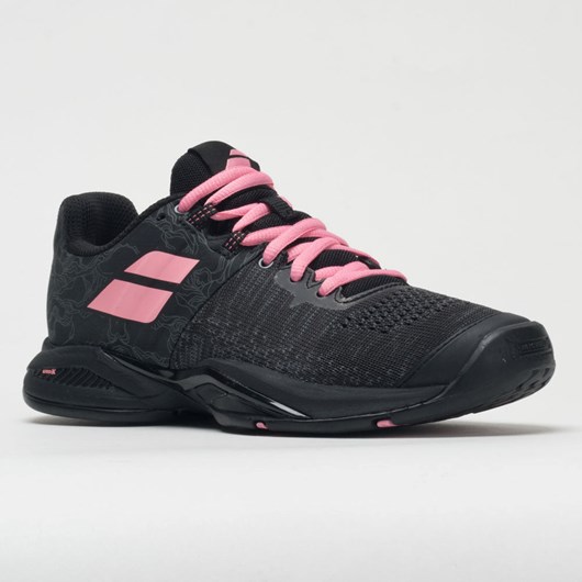 Black / Geranium Pink Orthofeet Babolat Propulse Blast Women's Tennis Shoes | QTSYK0546