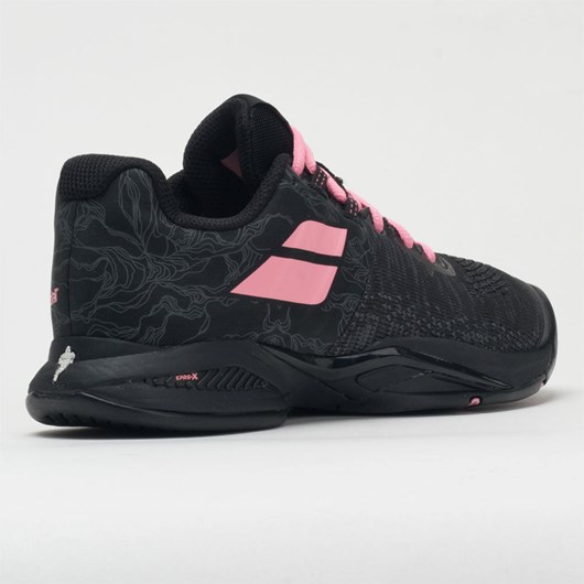 Black / Geranium Pink Orthofeet Babolat Propulse Blast Women's Tennis Shoes | QTSYK0546