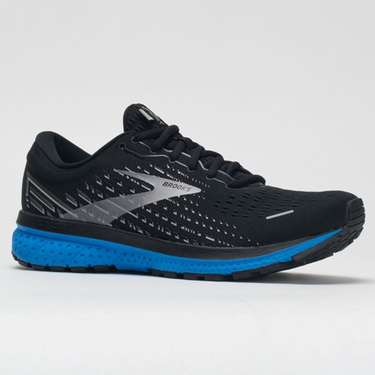 Black / Gray / Blue Orthofeet Brooks Ghost 13 Men's Running Shoes | FMJWX4698