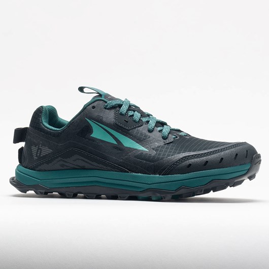 Black / Green Orthofeet Altra Lone Peak 6 Women's Trail Running Shoes | VHLCW5976