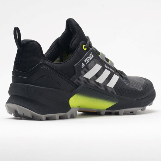 Black / Grey / Solar Yellow Orthofeet adidas Terrex Swift R3 GTX Men's Hiking Shoes | AZHTB8419