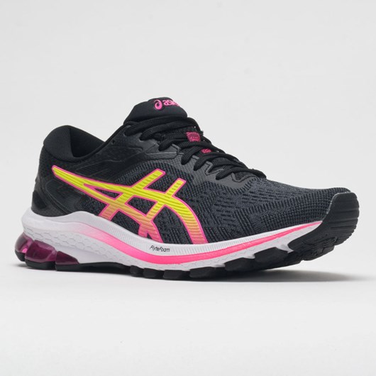 Black / Hot Pink Orthofeet ASICS GT-1000 10 Women's Running Shoes | GDYHT2635