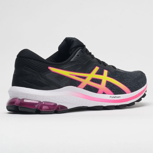 Black / Hot Pink Orthofeet ASICS GT-1000 10 Women's Running Shoes | GDYHT2635