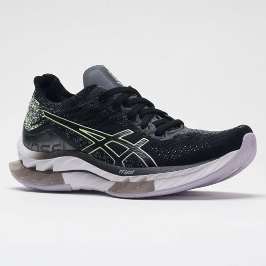 Black / Illuminate Yellow Orthofeet ASICS GEL-Kinsei Blast Women's Running Shoes | EVWRZ9317