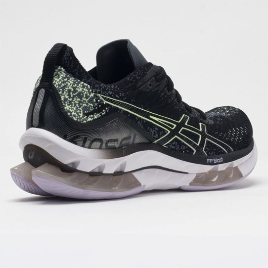 Black / Illuminate Yellow Orthofeet ASICS GEL-Kinsei Blast Women's Running Shoes | EVWRZ9317