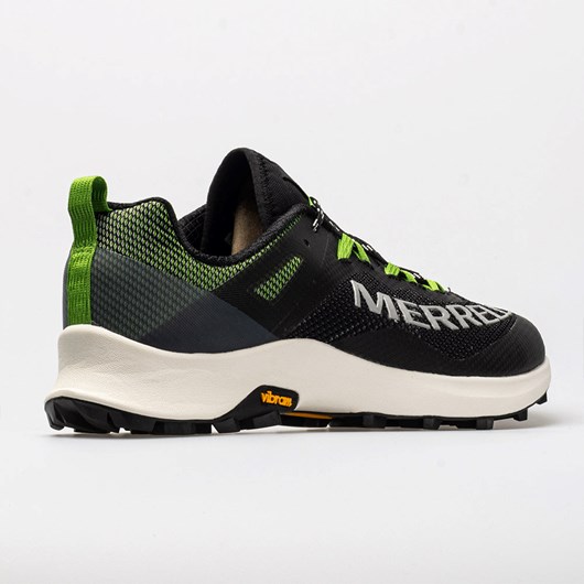 Black / Lime Orthofeet Merrell MTL Long Sky Men's Trail Running Shoes | AXSPN9035