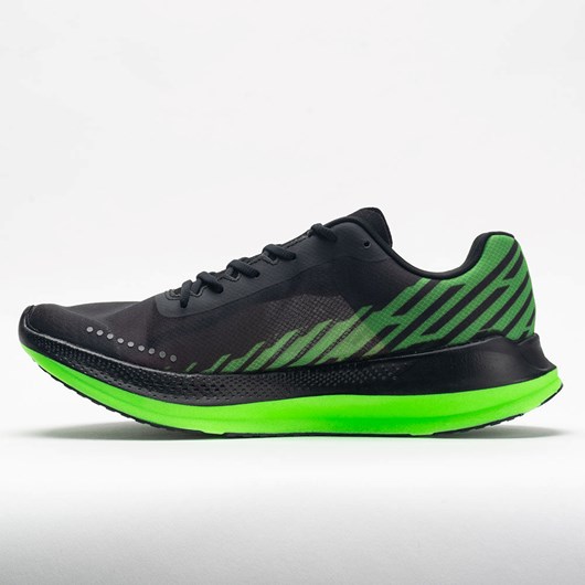 Black / Lime Orthofeet Skechers GOrun Razor Excess Men's Running Shoes | FTIPG2504