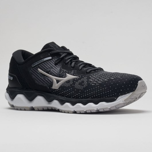 Black / Lunar Rock Orthofeet Mizuno Wave Horizon 5 Women's Running Shoes | JDFWN3146