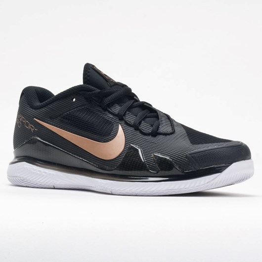 Black / Metallic Red Bronze Orthofeet Nike Air Zoom Vapor Pro Women's Tennis Shoes | TJWVE1049