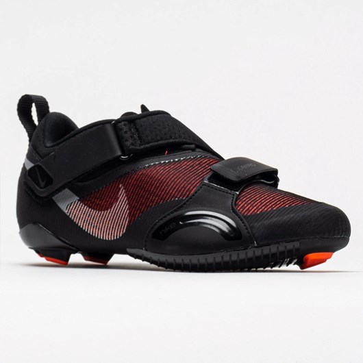 Black / Metallic Silver / Hyper Crimson Orthofeet Nike SuperRep Cycle Women's Training Shoes | PZYWV1245