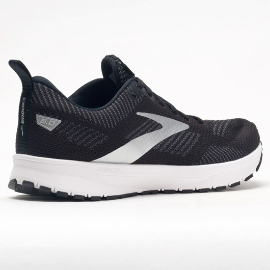 Black / Metallic / White Orthofeet Brooks Revel 5 Women's Running Shoes | YDIFO1064