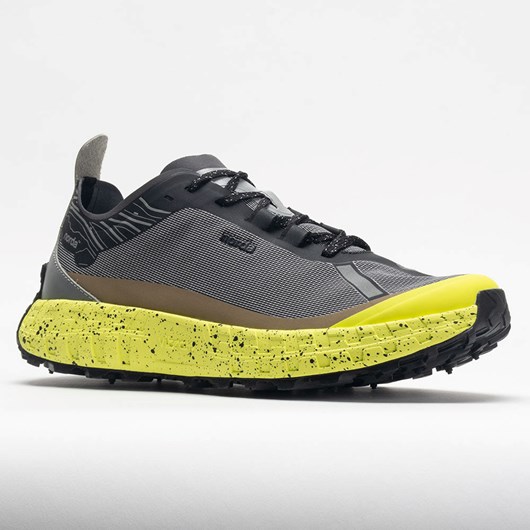 Black / Mud / Lime Orthofeet norda 001 LTD Edition Men's Trail Running Shoes | NMYVX7105