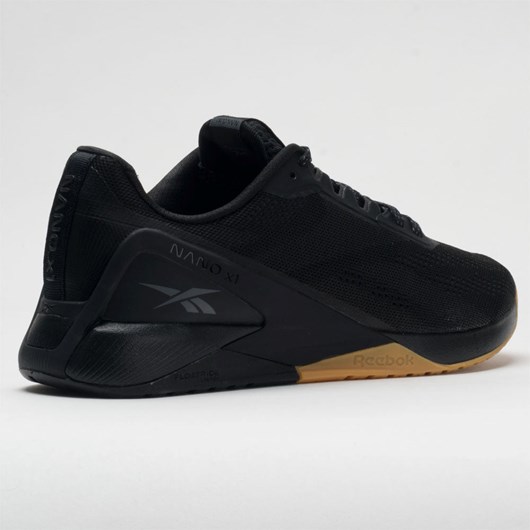 Black / Night Black / Reebok Rubber Gum Orthofeet Reebok Nano X1 Men's Training Shoes | VPLHS4971