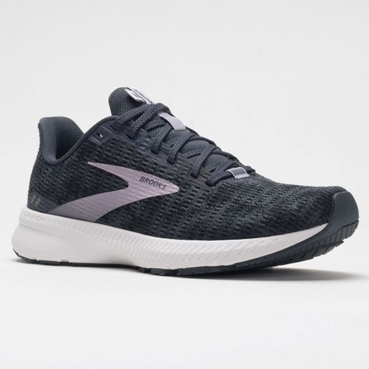 Black / Ombre / Iris Orthofeet Brooks Launch 8 Women's Running Shoes | ADLNE3409