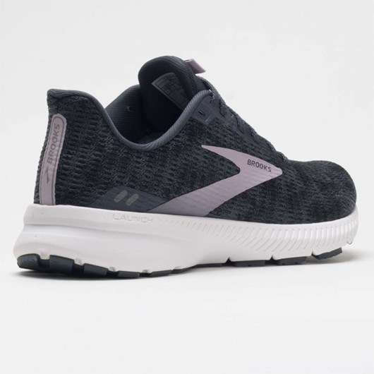 Black / Ombre / Iris Orthofeet Brooks Launch 8 Women's Running Shoes | ADLNE3409