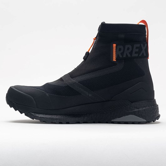 Black / Orange Orthofeet adidas Terrex Free Hiker C.RDY Men's Hiking Shoes | JORVN4651