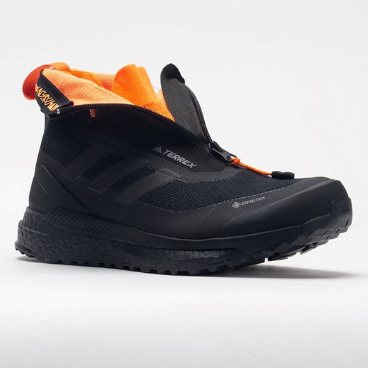 Black / Orange Orthofeet adidas Terrex Free Hiker C.RDY Men's Hiking Shoes | JORVN4651