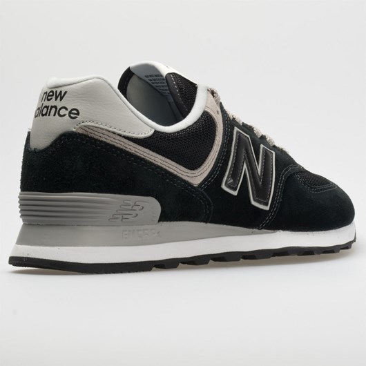 Black Orthofeet New Balance 574 Core Men's Lifestyle Sneakers | ZTJEF5230