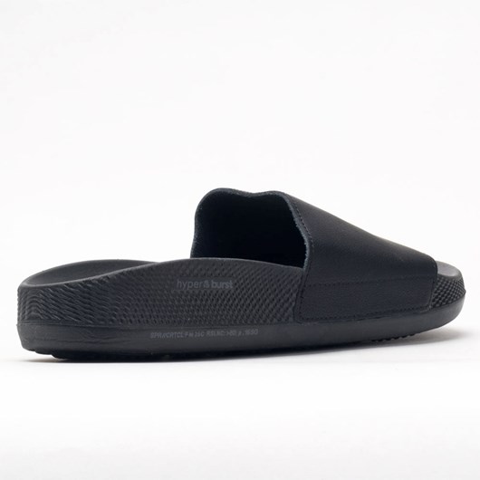 Black Orthofeet Skechers Hyper Slide Men's Slide Sandals | KQTLG0621