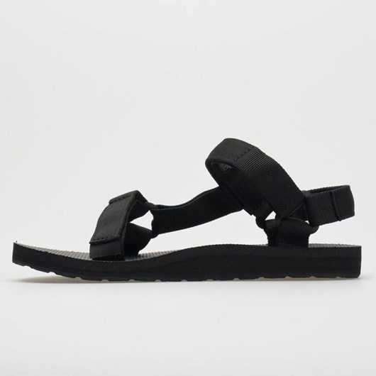 Black Orthofeet Teva Original Universal Women's Slide Sandals | PNAMZ5840