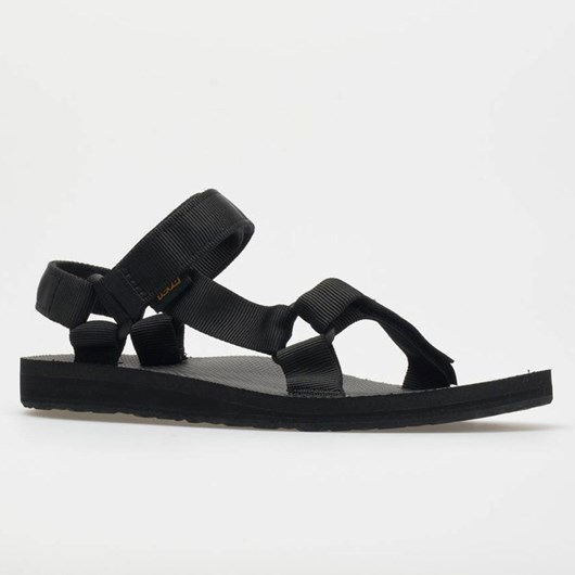 Black Orthofeet Teva Original Universal Women's Slide Sandals | PNAMZ5840