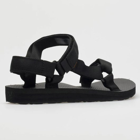 Black Orthofeet Teva Original Universal Urban Men's Slide Sandals | TGEIJ3871