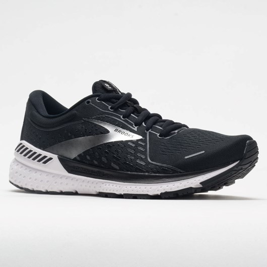 Black Pearl / White Orthofeet Brooks Adrenaline GTS 21 Men's Running Shoes | JIGZK2841