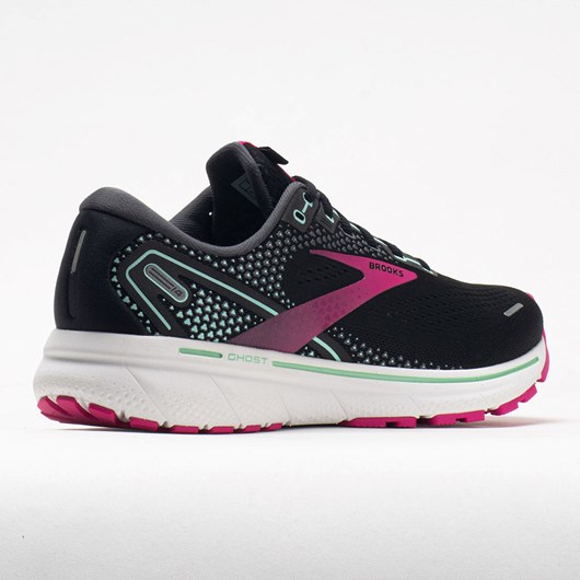 Black / Pink / Yucca Orthofeet Brooks Ghost 14 Women's Running Shoes | COIZT0415