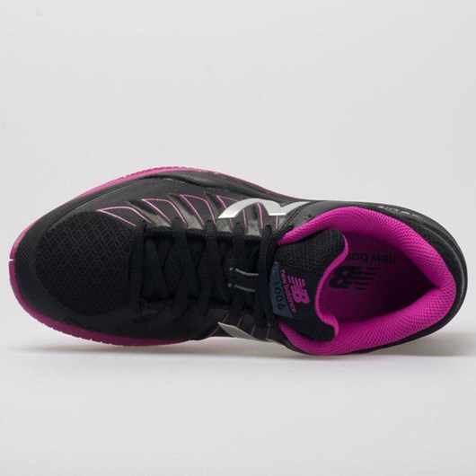 Black / Pink Zing Orthofeet New Balance 1006 Women's Tennis Shoes | YDPFQ7385