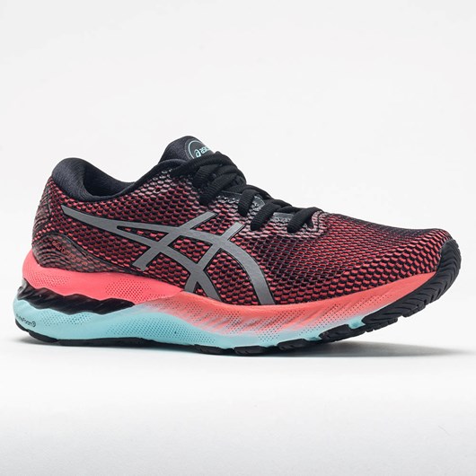 Black / Pure Silver Orthofeet ASICS GEL-Nimbus 23 Women's Running Shoes | OALHK8046