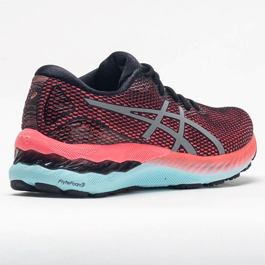 Black / Pure Silver Orthofeet ASICS GEL-Nimbus 23 Women's Running Shoes | OALHK8046