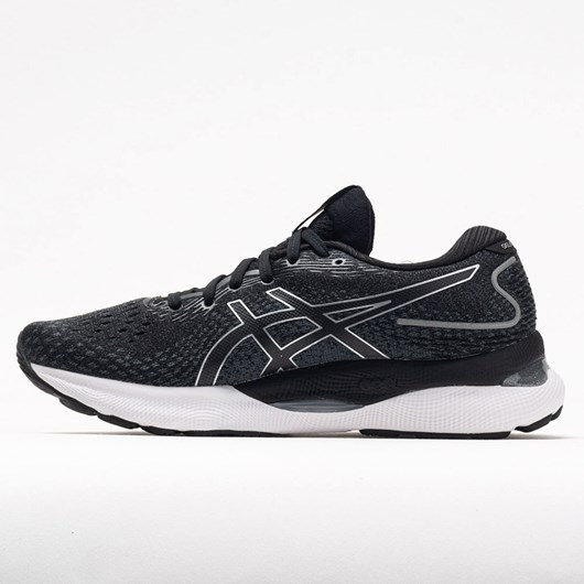 Black / Pure Silver Orthofeet ASICS GEL-Nimbus 24 Women's Running Shoes | UCMKD3217